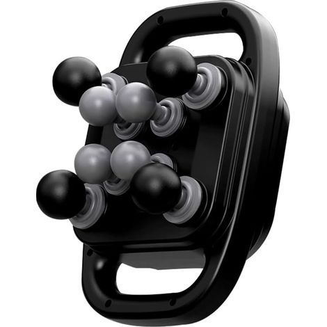 Pistolet de Massage Profond des Tissus à 8 Têtes avec Écran LED, Masseur Musculaire à 20 Vitesses pour Dos, Cou, Épaules et Jambes, Masseur Électrique à Double Poignée pour Soulagement de la Douleur e (1/5)