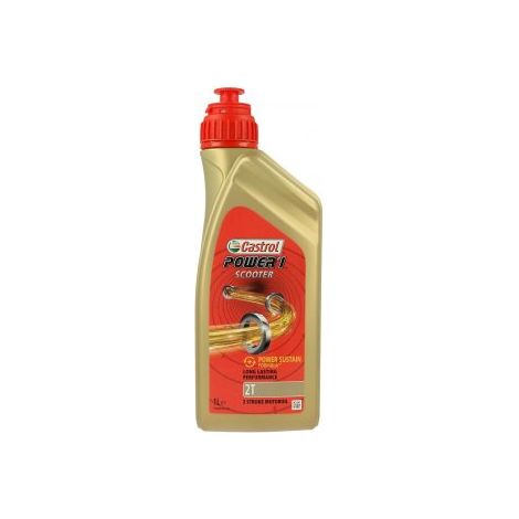 Olio lubrificante semisintetico moto 2T Power 1 Scooter 1L (1/4)