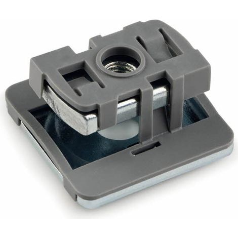 Boite de 50 - Ecrou guide avec rondelle à fixation rapide Indextrut - Zingué M8 (1/2)