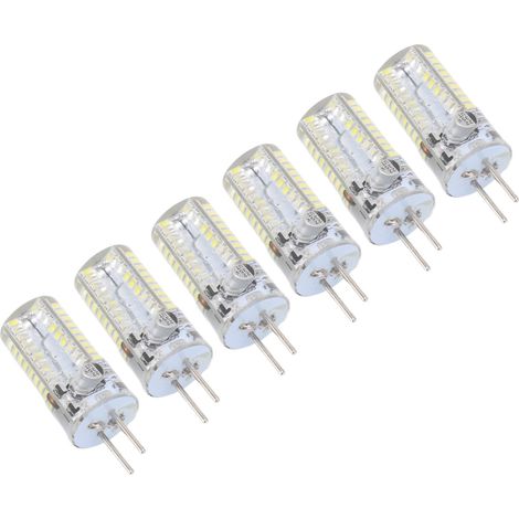 GY6.35 5W AC 12V LED-Lampen, Warmweiß 2700K, Reinweiß 6500K, 500LM, 72 LEDs für Zuhause und Büro (1/5)
