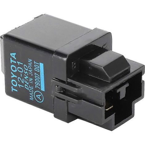 Relais de clignotant à 3 broches 81980-12070, compatible avec Corolla (1/4)