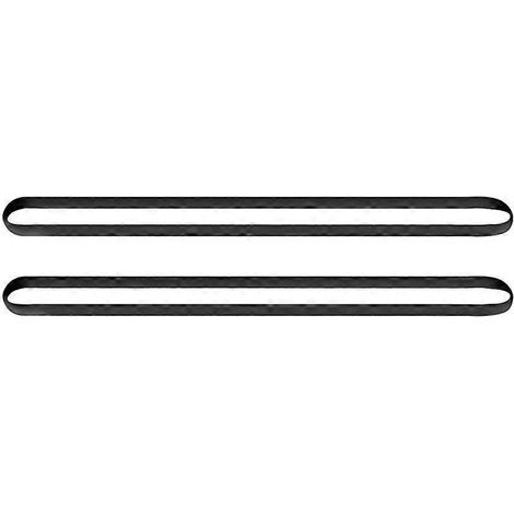 Courroie de remplacement pour platine vinyle, 6-10mm large, en caoutchouc plat pour disques (1/4)