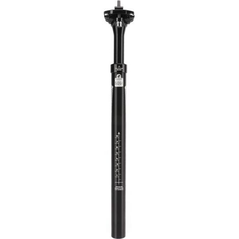 Tige de selle télescopique LUNJE avec amortisseur pour VTT, suspension réglable, 27,2x400mm (1/5)
