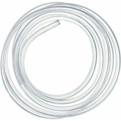 Tuyau souple transparent 2m – PVC flexible pour eau potable, essence, huile – Diamètre intérieur 16mm, extérieur 20mm (1/5)