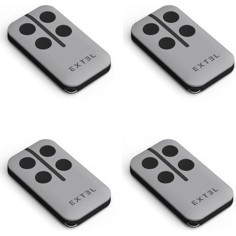 4er-Set Extel Umii-Fernbedienungen für Antriebe