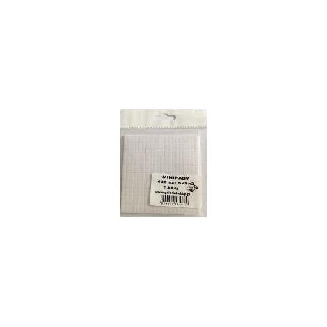 Mini cuscinetti adesivi 5x5x2mm, 400 pezzi