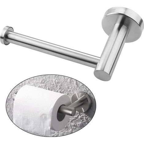 Toilettenpapierhalter, Toilettenpapierhalter, Toilettenpapierhalter aus Edelstahl für das Badezimmer und Toilettenpapierhalter zur Wandmontage, 13,5 Meter lang