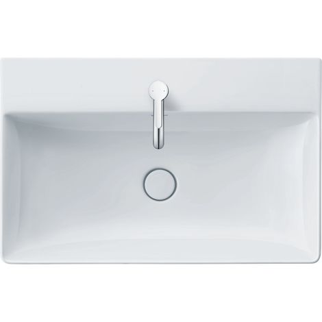 Duravit DuraSquare lavabo, 80x47cm, 1 trou pour robinet, sans (1/5)