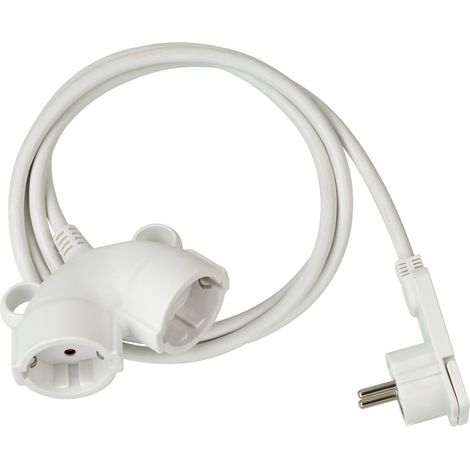 Brennenstuhl 1161820225 Strom Verlängerungskabel Weiß 5.00 m H03VV-F 3G 1,5 mm² (1/4)