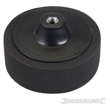 Platorello per levigatrici/lucidatrici e di spugna varie densità  con connessione maschio M14 x 2-Nero (1/2)
