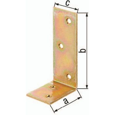 GAH Balkenwinkel L200x100mm B.40mm ungleichschenklig STA roh galv.verz.d.pass.GAH