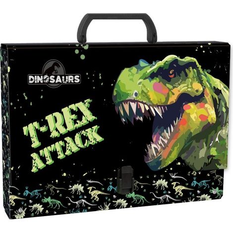 Carpeta gruesa con asa Dinosaur 20 derform