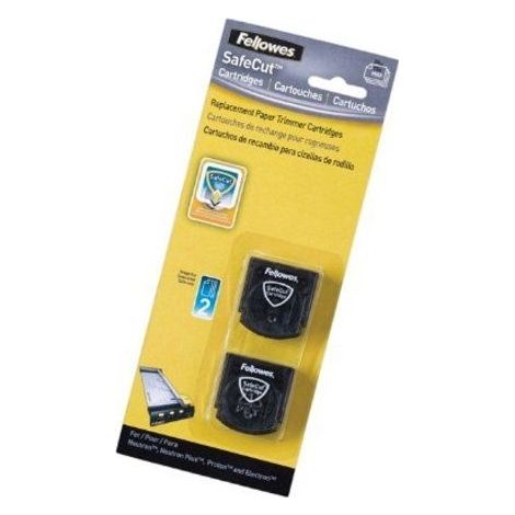 Fellowes Kit de 2 lames SafeCut coupe droite - 35 mm - 10 mm - 35 mm (5411401) (1/5)