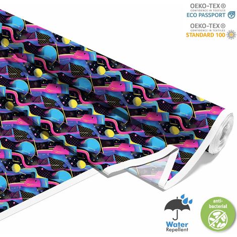 Outdoor-Dekostoffe Oxford - Motiv Geometrisch I DX3631 (1/5)