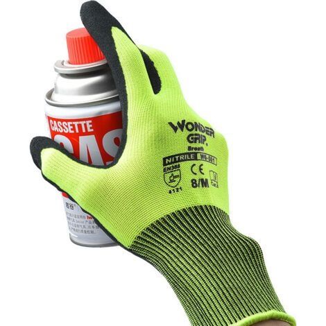Gartenhandschuhe für Damen und Herren, vielseitige Arbeitshandschuhe für Gartenarbeit, Angeln, Baustellen und Restaurierungsarbeiten (1 Paar, Größe M) (1/4)