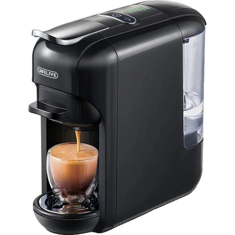 Cafetera, compatibilidad 5 en 1, sistema de preparación rápida. (1/2)