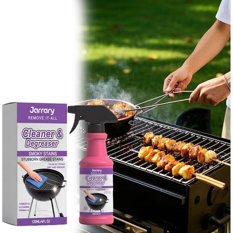 Grill-Entfettungsspray, Mehrzweck-Reinigungsspray für Grill und Bratpfanne zur täglichen Reinigung von Fett und eingebrannten Flecken – 120 ml -- BIEMMEDUE (1/5)
