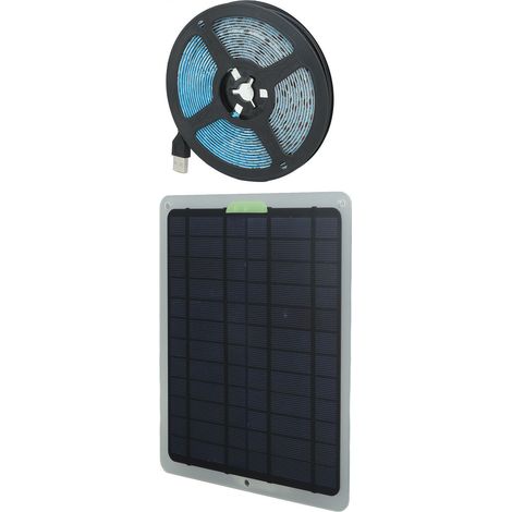 20W IP65 Wasserdichte Solar-Pflanzenlampe, LED mit Batterieschutzbox, für Gewächshäuser bis zu 3 m (9,8 ft). (1/5)