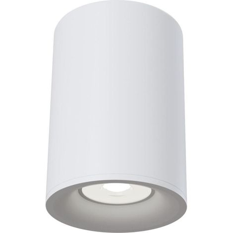 Weißer Deckenstrahler Spotlampe für Küche und Wohnzimmer Slim Maytoni (1/4)