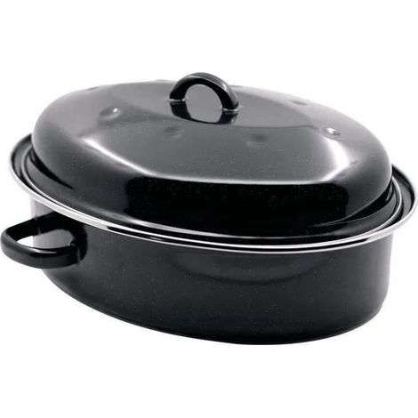 Beka Roasty'Cook Olla para guisos 42 cm Negro Esmaltado (1/3)