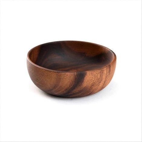 Saladier en bois, présentoirs à desserts ronds, plateaux de service, bol à soupe F (1/5)