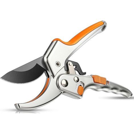 Sécateur professionnel - Cliquet et lames en acier inoxydable-Online Store (1/5)