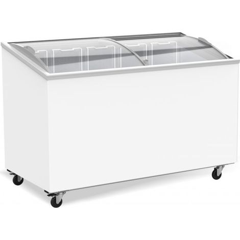 Congélateur Coffre Couvercle en Verre - 400 Litres - Combisteel (1/2)