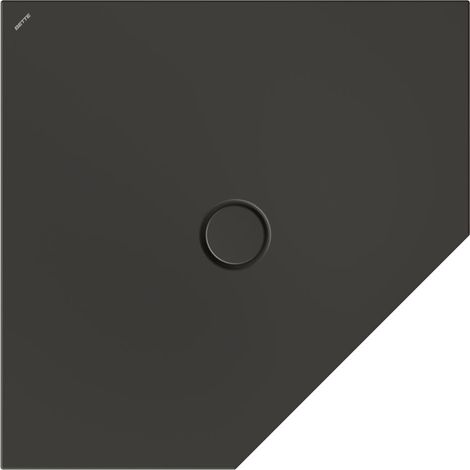 BetteFloor Caro receveurs de douche pentagonaux, 900x900mm,