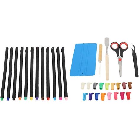 Vinyl-Schneidewerkzeug, Linienmarkierer und Stifthalter, Bastelset zum Entgittern für DIY-Scrapbooking- und Handarbeitsprojekte