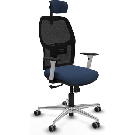 Silla de oficina piqueras y crespo Alfera blanco cómodo (1/2)