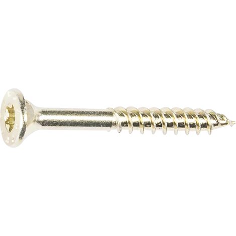 Schmidd Schrauben Holzbauschrauben 6.0 x 50 mm TX 30 Senkkopf - 100 Stück Spanplattenschrauben & Holzbauschrauben