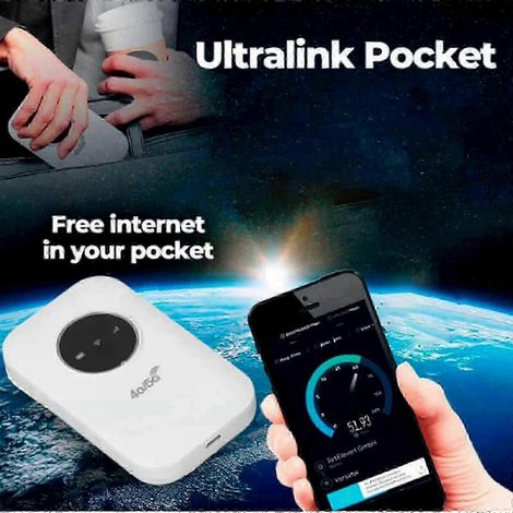 Les routeurs et appareils Internet de poche Ultralink Pocket Internet et Pocket Router sont à -50 %, le routeur Ultralink Pocket WiFi est gratuit.