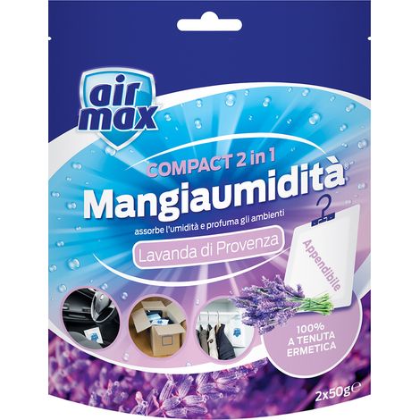 DÉSSECHANT 'COMPACT 2 EN 1' AIR MAX Pack 2x50 g
