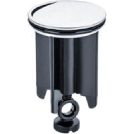 Spülbeckenstöpsel – Spülbeckensieb – Spülbeckenverlängerung – Badaccessoires – Chrom – Waschbeckenablaufabdeckung – 40 mm, Haarsieb, Dichtung