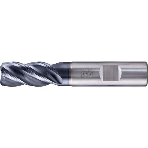 PFERD VHM Eckfräser lang 4 Schneiden Ø 16 mm Radius 1,5 mm TiAlN Schaft HB Universal Line Schruppen Schlichten Nuten (1/5)