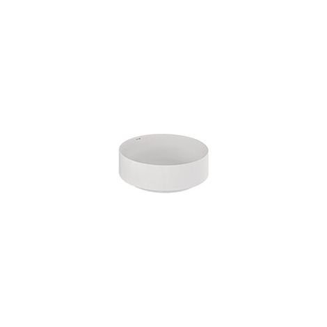 KLUDI 58CW1053 R Waschtisch 40 x 40 H14 cm Rund Mattweiß