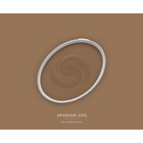 A.S. Creations – Peinture murale marron chocolat mat 2,5L – Haute couvrance classe 1 – Résistance à l'abrasion humide classe 2 – Facile à appliquer