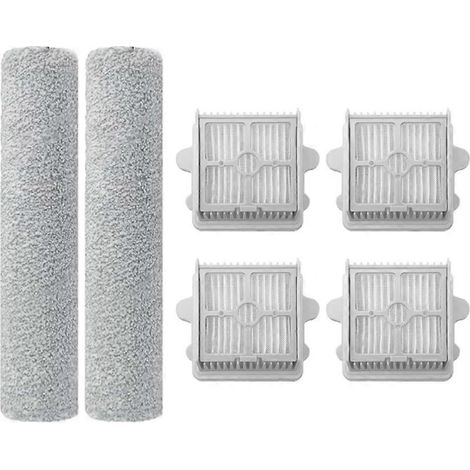 6PCS pour Roborock F25 / ACE F25 LT / F25 RT / F25 ACE Combo / F25 Combo / F25 ALT pièce détachée Soft Brosse Filtre (1/5)