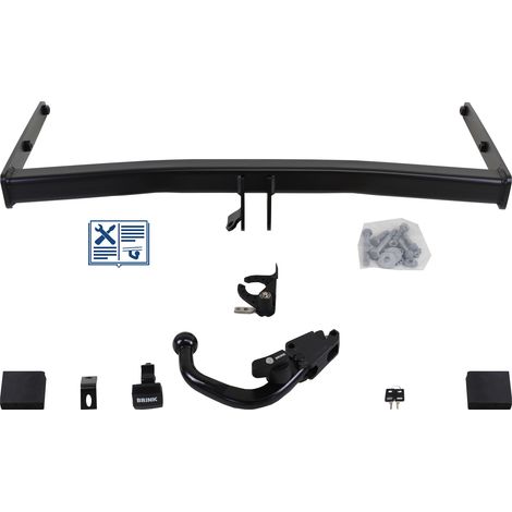 Attelage rotule démontable Brink + faisceau Trail-Tec spécifique 13 broches - SKODA KAROQ (1/2)