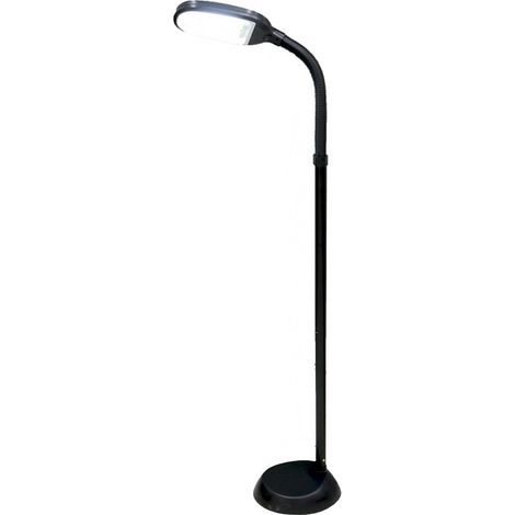 Oypla Black Daylight Energy Saving 27W Floor Standing Reading Lamp (1/5)