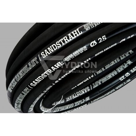 Manguera de chorro de arena M-flex DN19 de 12 bar