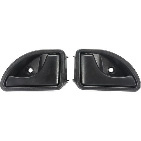 Maniglia interna anteriore sinistra e destra per portiera compatibile con Renault Kangoo I 1997-2007 e Twingo I 1993-2007 - Tipo A, nera, sinistra e destra (1/4)