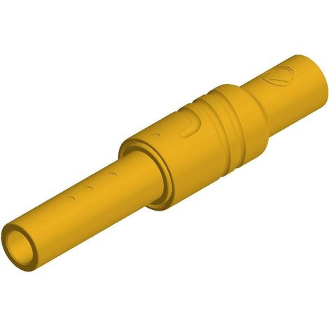 Sks Hirschmann KUN S ficha banana hembra amarilla de seguridad