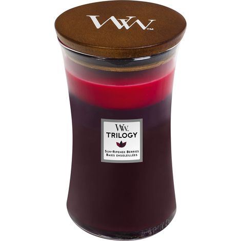 CANDELA GRANDE A CLESSIDRA TRILOGY SUN RIPENED BERRIES WOODWICK (1/4)