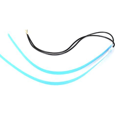 2 Bandes Lumineuses LED Clignotants Souples 2835 Perles Ampoules Haute Visibilité pour Voiture (1/5)