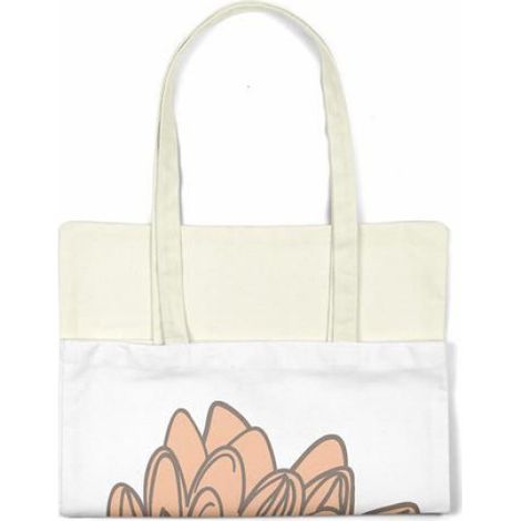 Sac Shopping - Tote Bag Coton 48 x 55 cm - Porté Épaule Réutilisable - 1 Pièce (1/4)
