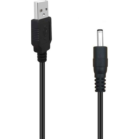 USB to DC 3.5mm Cable, 5V DC USB Power Cord to DC 3.5mm x 1.35mm Male Charging Cable Connector Adapter (1/5)