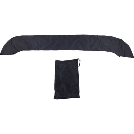 Housse de coffre de rangement supérieure, Bimini en tissu Oxford 600D épais, robuste, pour pontons et bateaux pontés de 8,5 pieds (1/5)