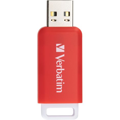 Verbatim DataBar USB-Stick 16 GB USB Typ-A 2.0 Rot (1/2)