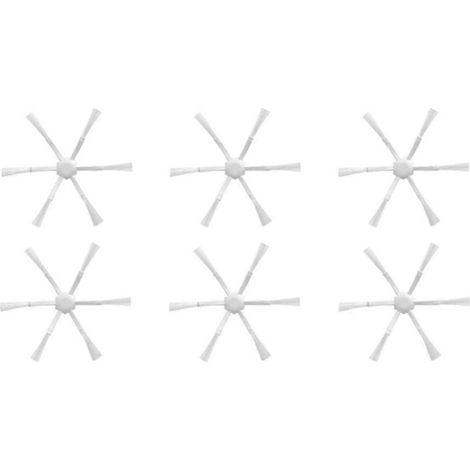 Lot de 6 brosses latérales pour aspirateur robot 2C STYTJ03ZHM (1/5)